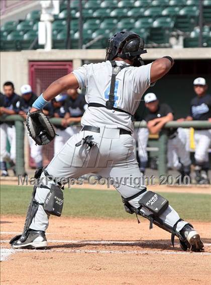 Thumbnail 2 in West Adams Prep vs. Maywood Academy (CIF LACS D3 Final) photogallery.
