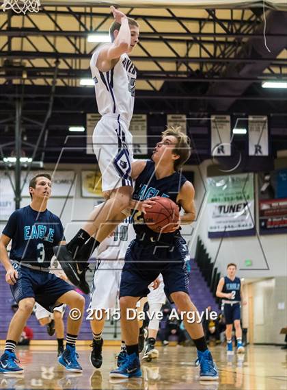 Thumbnail 1 in Juan Diego Catholic vs Riverton (Riverton Holiday Tournament) photogallery.