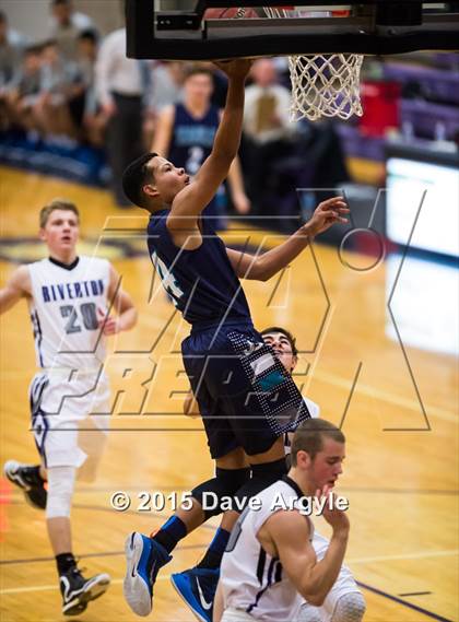 Thumbnail 3 in Juan Diego Catholic vs Riverton (Riverton Holiday Tournament) photogallery.