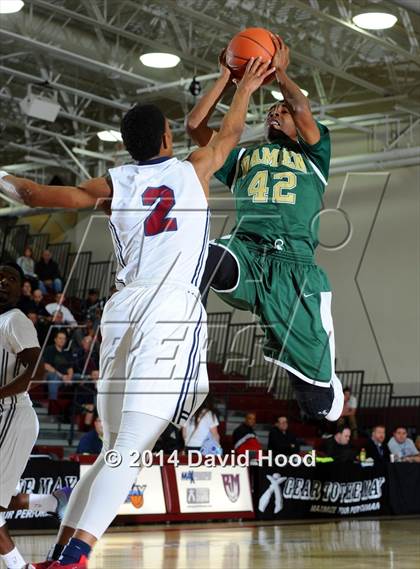 Thumbnail 3 in Pebblebrook vs. Damien (MaxPreps Holiday Classic) photogallery.