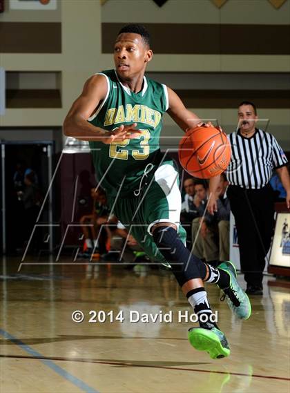 Thumbnail 2 in Pebblebrook vs. Damien (MaxPreps Holiday Classic) photogallery.