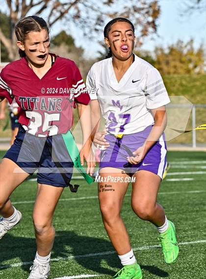 Thumbnail 3 in Flag Football Final 4A Championship  The Classical Academy vs Mountain View photogallery.