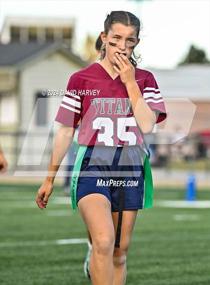 Thumbnail 2 in Flag Football Final 4A Championship  The Classical Academy vs Mountain View photogallery.