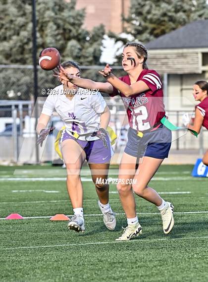 Thumbnail 2 in Flag Football Final 4A Championship  The Classical Academy vs Mountain View photogallery.
