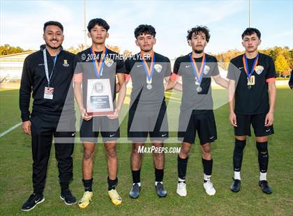 Thumbnail 3 in Mount Airy vs. Hobbton (NCHSAA 1A Final - Awards) photogallery.