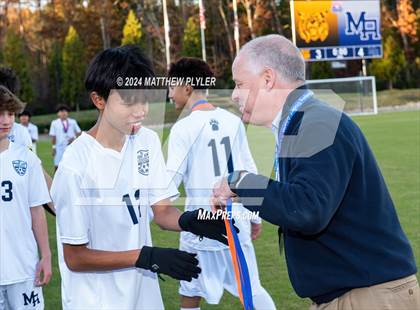 Thumbnail 3 in Mount Airy vs. Hobbton (NCHSAA 1A Final - Awards) photogallery.