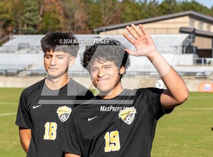 Thumbnail 1 in Mount Airy vs. Hobbton (NCHSAA 1A Final - Awards) photogallery.