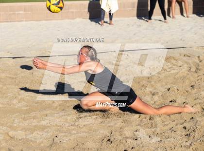 Thumbnail 1 in Estrella Foothills vs Gilbert Christian (AIA Pairs D-II Semifinals) photogallery.
