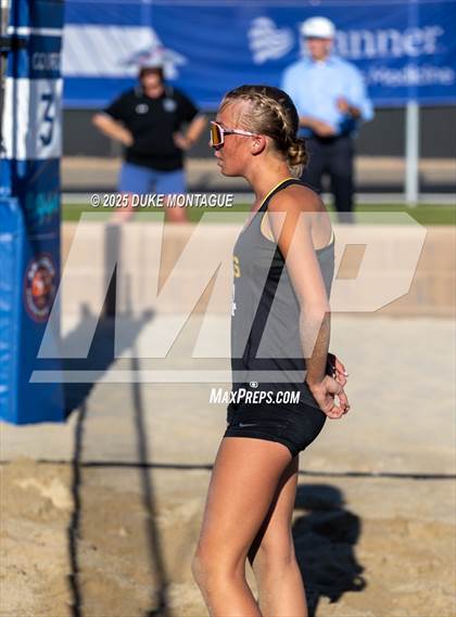 Thumbnail 1 in Estrella Foothills vs Gilbert Christian (AIA Pairs D-II Semifinals) photogallery.