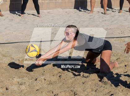 Thumbnail 3 in Estrella Foothills vs Gilbert Christian (AIA Pairs D-II Semifinals) photogallery.