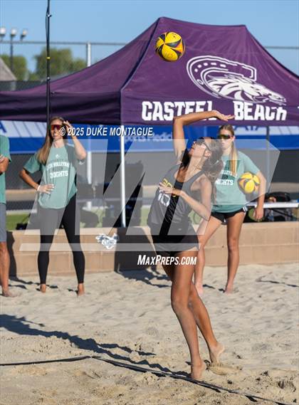 Thumbnail 2 in Estrella Foothills vs Gilbert Christian (AIA Pairs D-II Semifinals) photogallery.