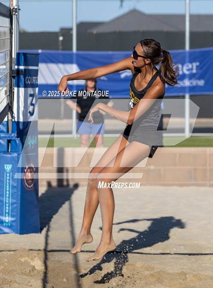 Thumbnail 1 in Estrella Foothills vs Gilbert Christian (AIA Pairs D-II Semifinals) photogallery.