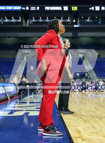 Thumbnail 3 in Boswell vs. Fort Bend Hightower (UIL 6A Basketball Division II Final) photogallery.