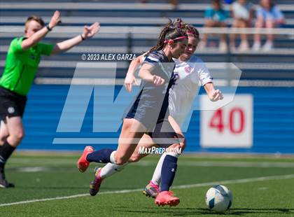 Thumbnail 3 in Smithson Valley vs Grapevine (UIL 5A Soccer Semifinal) photogallery.
