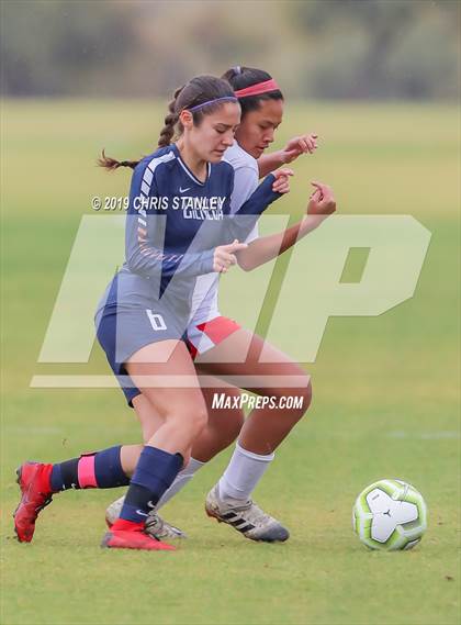 Thumbnail 3 in Rosary Academy vs. Cienega (Arizona Soccer Showcase) photogallery.