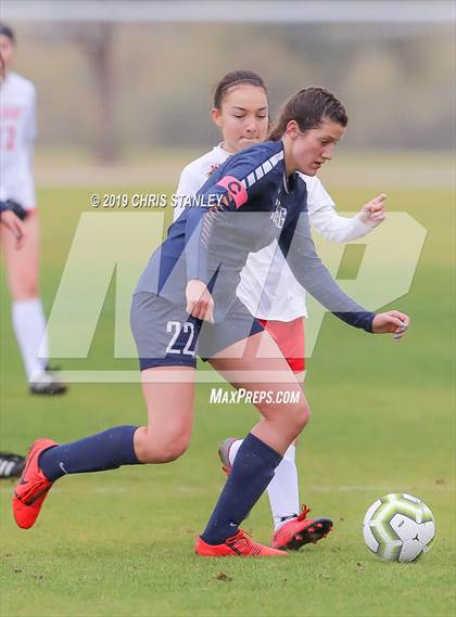 Thumbnail 3 in Rosary Academy vs. Cienega (Arizona Soccer Showcase) photogallery.