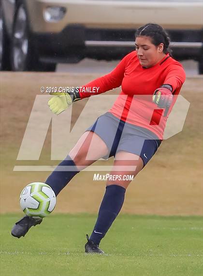 Thumbnail 2 in Rosary Academy vs. Cienega (Arizona Soccer Showcase) photogallery.