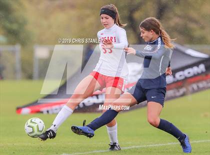 Thumbnail 2 in Rosary Academy vs. Cienega (Arizona Soccer Showcase) photogallery.