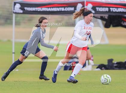 Thumbnail 1 in Rosary Academy vs. Cienega (Arizona Soccer Showcase) photogallery.