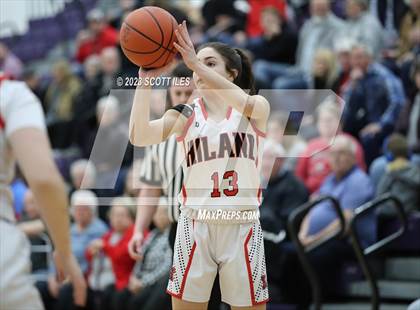 Thumbnail 2 in Notre Dame vs Hiland (OHSAA D4 Regional Final) photogallery.