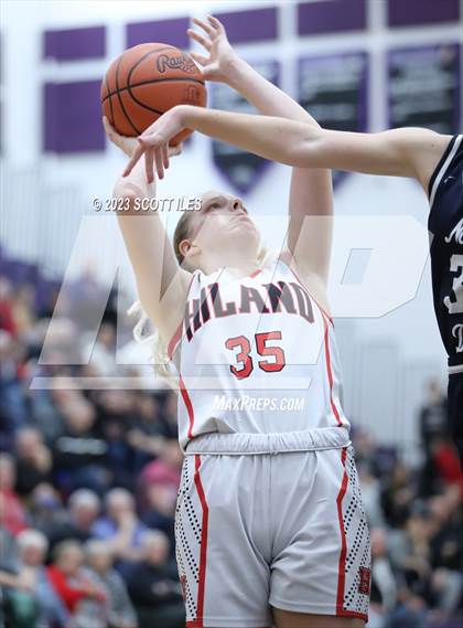 Thumbnail 1 in Notre Dame vs Hiland (OHSAA D4 Regional Final) photogallery.