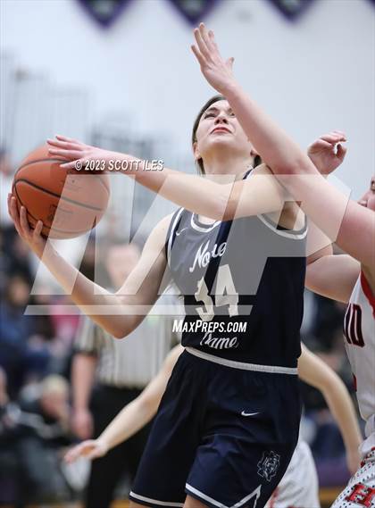 Thumbnail 1 in Notre Dame vs Hiland (OHSAA D4 Regional Final) photogallery.