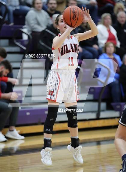 Thumbnail 3 in Notre Dame vs Hiland (OHSAA D4 Regional Final) photogallery.