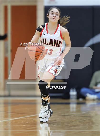 Thumbnail 2 in Notre Dame vs Hiland (OHSAA D4 Regional Final) photogallery.