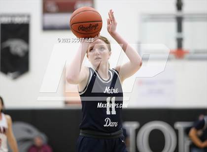 Thumbnail 2 in Notre Dame vs Hiland (OHSAA D4 Regional Final) photogallery.