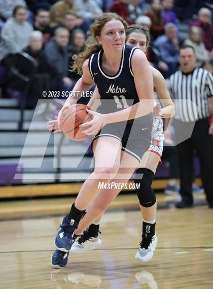 Thumbnail 1 in Notre Dame vs Hiland (OHSAA D4 Regional Final) photogallery.