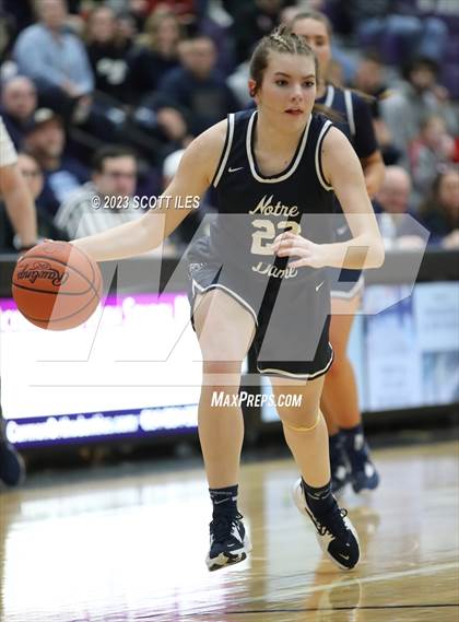 Thumbnail 1 in Notre Dame vs Hiland (OHSAA D4 Regional Final) photogallery.