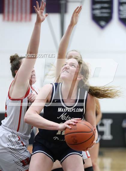 Thumbnail 1 in Notre Dame vs Hiland (OHSAA D4 Regional Final) photogallery.