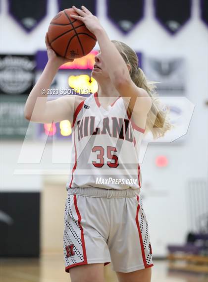 Thumbnail 3 in Notre Dame vs Hiland (OHSAA D4 Regional Final) photogallery.