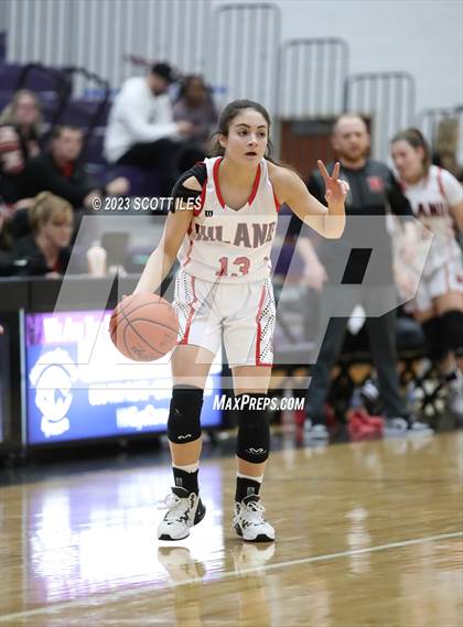 Thumbnail 2 in Notre Dame vs Hiland (OHSAA D4 Regional Final) photogallery.