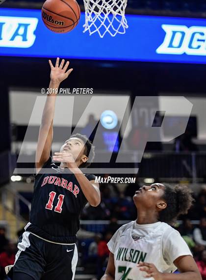 Thumbnail 3 in Dunbar vs Wilson  (DCIAA AA Final) photogallery.