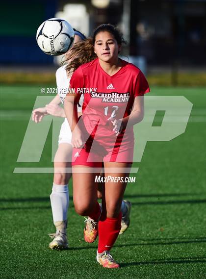 Thumbnail 1 in Mercy vs. Sacred Heart Academy (CIAC Class M Final) photogallery.