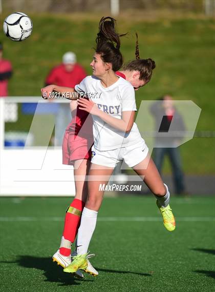 Thumbnail 1 in Mercy vs. Sacred Heart Academy (CIAC Class M Final) photogallery.