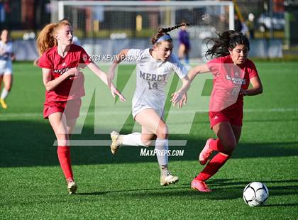 Thumbnail 1 in Mercy vs. Sacred Heart Academy (CIAC Class M Final) photogallery.