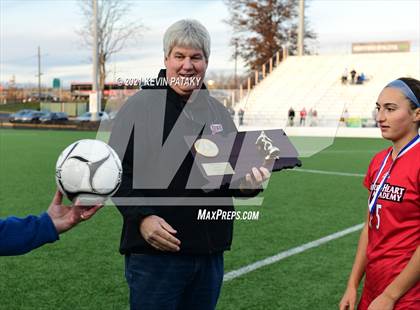 Thumbnail 2 in Mercy vs. Sacred Heart Academy (CIAC Class M Final) photogallery.