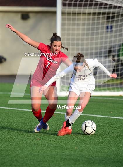 Thumbnail 1 in Mercy vs. Sacred Heart Academy (CIAC Class M Final) photogallery.