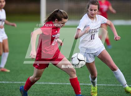 Thumbnail 1 in Mercy vs. Sacred Heart Academy (CIAC Class M Final) photogallery.