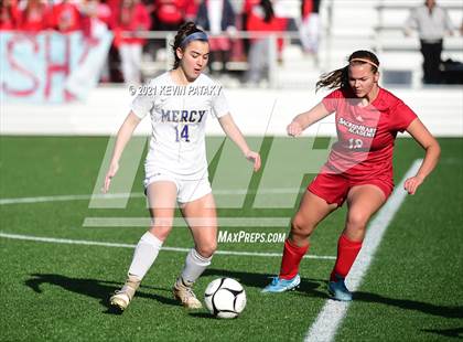 Thumbnail 3 in Mercy vs. Sacred Heart Academy (CIAC Class M Final) photogallery.