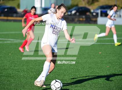 Thumbnail 2 in Mercy vs. Sacred Heart Academy (CIAC Class M Final) photogallery.