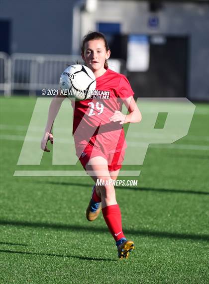 Thumbnail 2 in Mercy vs. Sacred Heart Academy (CIAC Class M Final) photogallery.