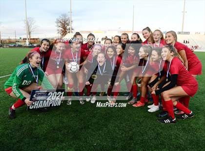 Thumbnail 2 in Mercy vs. Sacred Heart Academy (CIAC Class M Final) photogallery.