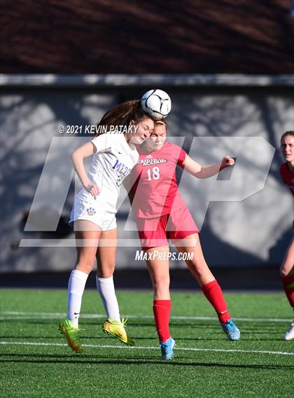 Thumbnail 2 in Mercy vs. Sacred Heart Academy (CIAC Class M Final) photogallery.