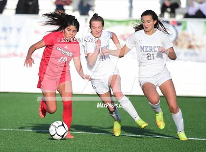 Thumbnail 2 in Mercy vs. Sacred Heart Academy (CIAC Class M Final) photogallery.