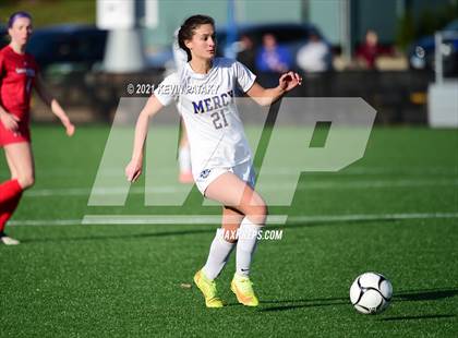 Thumbnail 2 in Mercy vs. Sacred Heart Academy (CIAC Class M Final) photogallery.