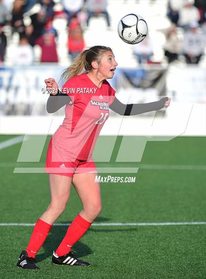 Thumbnail 3 in Mercy vs. Sacred Heart Academy (CIAC Class M Final) photogallery.