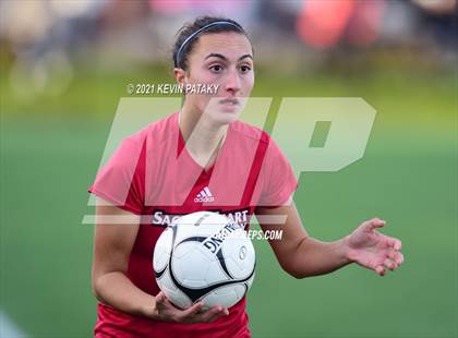 Thumbnail 3 in Mercy vs. Sacred Heart Academy (CIAC Class M Final) photogallery.